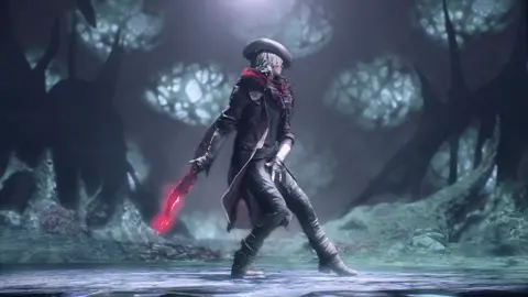 This scene never gets old 🤣 classic Dante. #dmc5 #devilmaycry5 #devilmaycry5dante #devilmaycrydantedance #dantemj #funnymoments #funnycutscene #mjdance