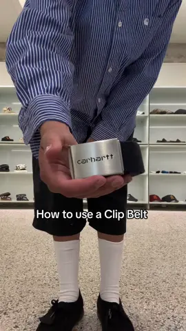 Accessories is 🔑   Clip Belt from Carhartt WIP in store and online