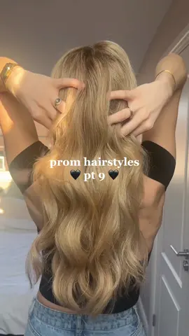 little twistie bun for ya 🖤 #promhairstyles #hairstyleideas 