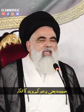حسینیت یعنی ہر یزید کا انکار #syedjawadnaqvi #islamic_video #foryou #trending 