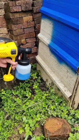 High-voltage electric spray gun#gardens #Home #tools #fypシ #courtyard #Outdoors #family #cake #car #spraygun 