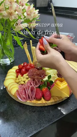 Como montar uma tábua de frios 🧀  #tabuadefrios #jantarromantico #mesaposta 