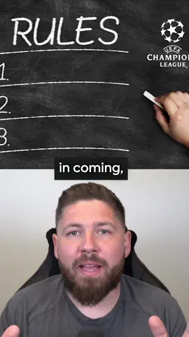 Champions League Rule Changes! 🤯 #football #footballtiktok #footballvideo #footballedit #footballnews #ucl #championsleague