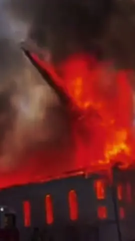 #CapCut this Massachusetts pastor and church who celebrated pride month, prayed to mother God and said the bible is human opinion was struck by lightning and burned down in fire. #church #christian 