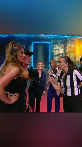 Ref #AubreyEdwards made her intentions clear during #AEWRampage ! #aew #allelitewrestling #prowrestling #jeffjarrett #karenjarrett #jaylethal #sonjaydutt #satnamsingh #markbriscoe 