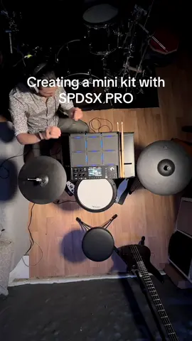 PART 5: Creating a mini drum kit.  Internal sounds only - No editing - No mix. Strait out of the box of the new @roland_vdrums SPDSX PRO.  This is the fifth video of a serie of 6. You can check out the whole serie on my feed  If you have any questions, let me know !  #spdsxpro #drummer #frenchdrummer #batteur #batteurfrancais #electronicmusic #edrums #electronicdrums #adriendrums #bateria #baterista #beatmaker #drumbeat #groove  #drumkit #minidrumkit #cocktailkit #spdsx #drumbeat #musician