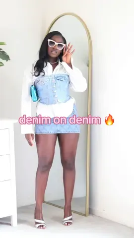 In our #denim era 😍💙 #lolababe @Haddy Jay looking stunning in ML!✨ #misslola #denimoutfit #ootdinspo #fashionootd #SummerFashion 