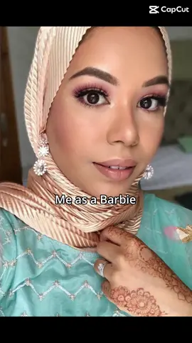 🤣 🌸Tried for two of my photos just to see for fun and the hijab is spot on        #barbiegirl #barbieai #measbarbie #barbieworldchallenge #barbie #capcut #capcutedit 