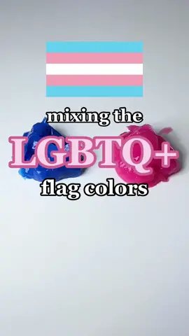 mixing the colors of the trans flag!🏳️‍⚧️