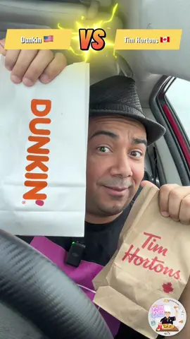 Best Glazed Donut ? Dunkin vs Tim Hortons #snackreview #dunkindonuts #timhortons #bestdonuts #foodreview #donutreview 