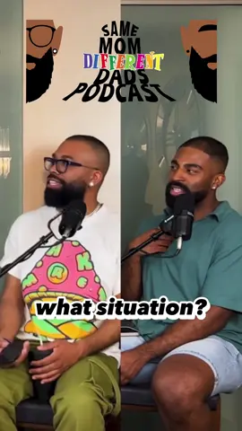 Have you watched Ep.6 yet⁉️ Tune in to hear Julian describe a situation where he…🤐  #samemomdifferentdads 💜💚  #subscribe #share #lgbt #brothers #podcast #spotify #applepodcasts #Pride #Siblings #explore 