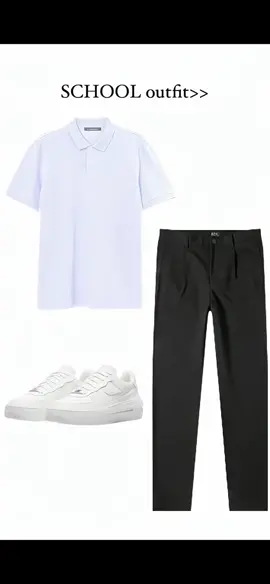 SCHOOL OUTFIT FT. CLEAN OUTFIT🔥🥶‼️#OOTDIdeas #OutfitInspo #FashionIdeas #simpleoutfit #h2woofficial #SimpleCasualOutfit #StyleInspo #outfitideas #tiktokbudolfinds #poloshirtoutfits #trousersoutfit #mensfashion #menswear 