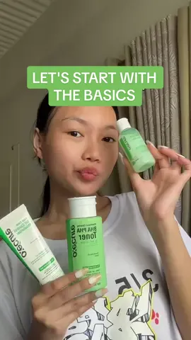 Going back to the basics! Get the Acne Clear Basics Trio for 25% off! 💚 #skintok #skincare #acnefree #oxecureph #sale
