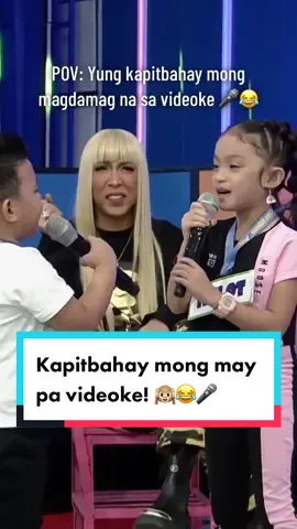 POV: Yung kapitbahay mong magdamag na sa videoke 🎤😂 #ItsShowtime 