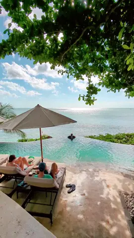 Would you like to swim here?🏖️🌅🌴 #bali #jimbaran #indonesia  #kububeach #ayanaresort #foryou @AYANA Hotel 