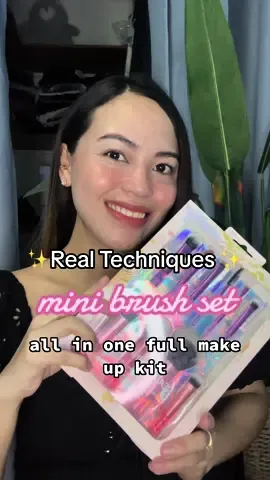 Real Techniques Brush Set! Super cute! Buy now before it runs out🤗 #realtechniques #realtechniquesbrushes #makeupbrushes #makeupbrush #makeupbrushrecommendation #makeupbrushreview #makeupbrushuses #realtechniquesminibrush #budol #budolfinds #budolfindsph #budoloftheday #fy #fypシ #fypシ゚viral #fypage #fypdongggggggg 