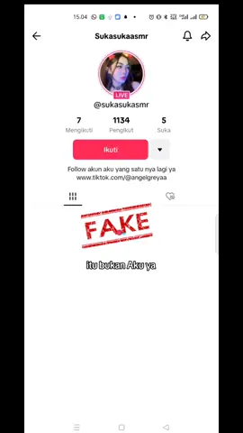 sementara aku gak live dulu disini,pindah ke @angelgreyaa tanggal 18 juni jadi aku ga live di akun ini,#sukasuka #live #banned #sukasukaasmr 
