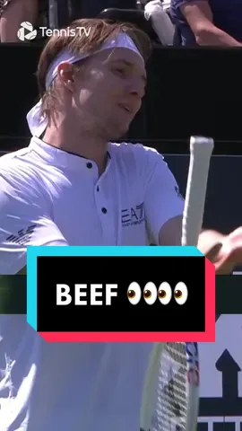 Drama 👀 #tennis #tennistv #atptour #goffin #bublik 