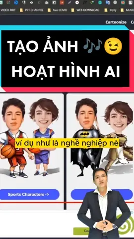 Tạo Ảnh Hoạt Hình AI từ Ảnh Của Bạn #tiktok2023 #sadoma #namsadoma #hoathinh #anhai #anhdep #anhhoathinh 