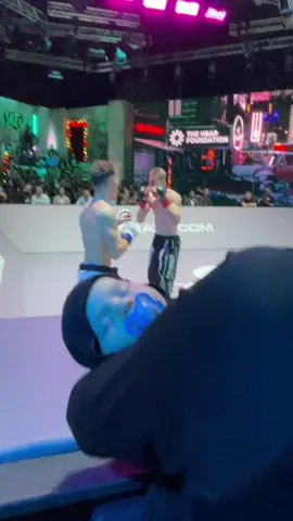 A bloody Gabriel Varga finishes Tommy Azouz. He returns to the pit on June 24th to take on the former lightweight champion Edgars Skrivers