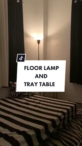 found the cutest floor lamp and tray table here on tiktok! Make sure to get yours!#Ikea #FloorLamp #TrayTable #aesthetic #roomdecor #budolfinds #tiktokfinds #trend #fyp 