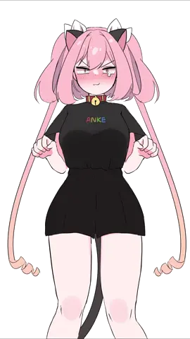 안케의 우는 고양이 댄스 #animationtiktok #안케 #버튜버 #스트리머 #Vtuber #sadcatdance #sadcat #sadcatdancingmeme