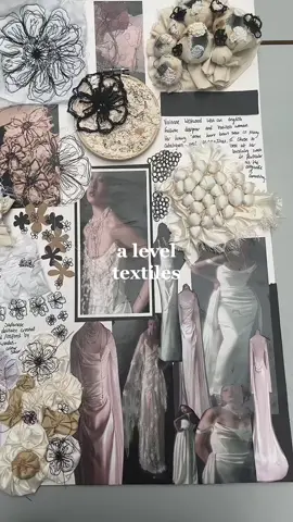 dont even wanna say how long this took #textiles #fashiondesign #fashionstudent #fyp #alevel #aleveltextiles 
