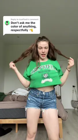 Replying to @IronFlash  what colour was my VERY BRIGHT shirt ig: iamjazminesinging