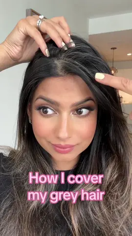 How i cover my greys!! Could thid be another pregnancy symptom?!! Who knows but heres how i cover them up on the days i feel like doing so!! #greyhair #greyhaircoverup 