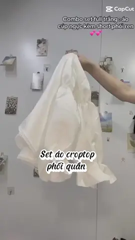 Set bộ croptop tay dài phối quần siêu xinh 😝#tiktokgiaitri #AQUAUVAirpower #phaidepngaynay #BookTok #TuHaoDaSac #SEAGames2023 #unboxing #TikTokPromote #muataitiktok #tiktokgiaitri #fyp #women #TryItWithTikTok 