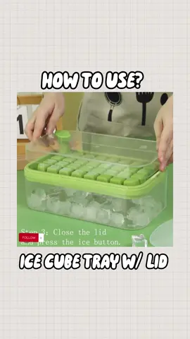 How to use this Ice Cube tray? Very useful kitchen item #icecubetray #icetube #tiktokshop #tiktokfinds #tiktokshopfinds 