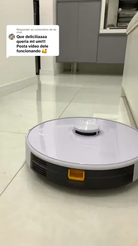 Respondendo a @dy cruz.  Ele é marvailhoso! Estou só amores por ele, meu segundo melhor amigo depois da lava louças 😂😂🥰🥰🥰🥰 #CleanTok #clean #roboaspirador #aspirador 