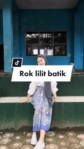 Ootd rok lilit batik🥰 #OOTD #ootdkondangan #roklilit 