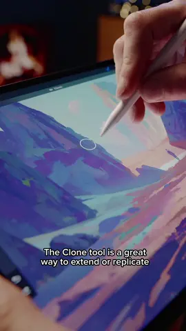 Make quick work of touch-ups with #Procreate's Clone Tool 👯