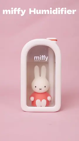 380mL enlarge water tank, 50ml/h spray volume, 2 working modes: Intermittent Mist (3 seconds on/3 seconds off) & Continuous Mist.#miffy #miffyandfriends #miffy好きと繋がりたい #miffybunny #humidifier