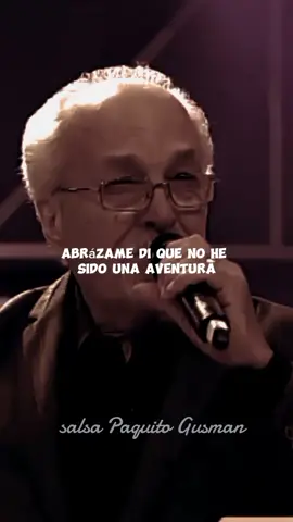 PAQUITO GUSMAN _QUE VOY ASER SIN TI#videolirics❤️📀 #salsa #parati #edits #salsabaul #paquitoguzman #fyp 
