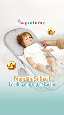 Sekarang gak perlu takut mandiin baby newborn soalnya ada baby bather sugarbaby😍 #perlengkapanbayisugarbay  #saatnyaibubelanja #babybather #peralatanmandibayi 