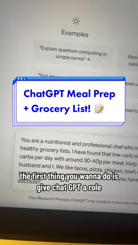 #stitch with @Smart Work | ChatGPT & AI  #mealprep #grocerylist #ai #chatgpt #teachersoftiktok #summerbreak #techcoach #instructionalcoach #teachertips #lowcarb #chatgptprompts 