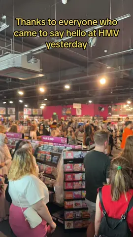 Had such a great time meeting some of you UK Lovers at HMV Westfield yesterday. Make sure to get The Show today at a record store near you . And if you're in London, stop by the HMV Westfield today to take a photo at the photo booth ! #newmusic 