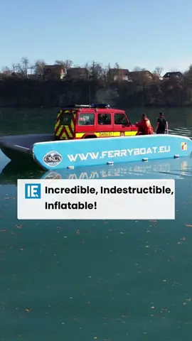 Who said inflatables can't rule the waves? Discover the feather-light miracle boat that defies physics, hauling enormous loads while braving wild winds and towering tides with a smile!