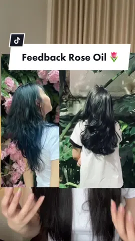 Trả lời @rose_yui   Cảm ơn mấy bà vì feedback Rose Oil xịn quá đi huhuuu 😭💕 #hairtok #haircare #hairtips #hairtransformation #hairroutine #roseoil #duongtoc #goclamdep #reviewlamdep #goctocdep #meolamdep #hairoil #tocdep 