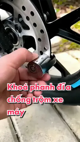 Khoá phanh đĩa chống trộm cho xe máy #khoá #khoaphanhdia #khoachongtrom #khoaphanhxemay #khoaphanhdiachongtrom 