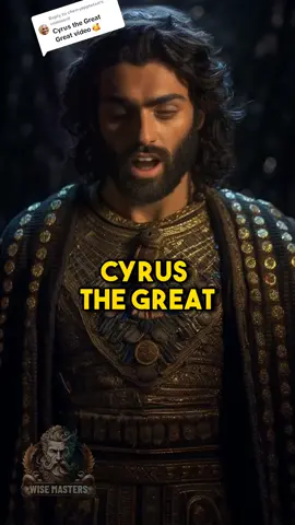 Replying to @cherryappleton Explore the remarkable life and legacy of Cyrus the Great, the founder of the Persian Empire and a symbol of enlightened leadership. #cyrusthegreat  #persianempire  #AncientHistory #iran #TikTokhistory #History #ai 