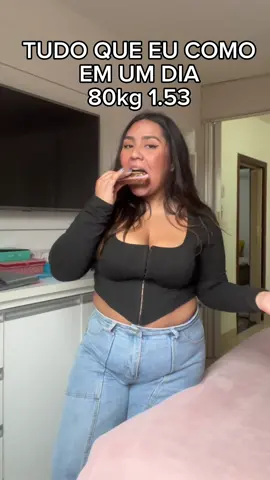 TUDO QUE EU COMO EM UM DIA #tudoqueeucomoem1dia #alimentacao #obesidade 