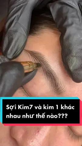 Sợi Hồng Kiên đi bằng Kim 7 Magnum nè cả nhà ơi. Vẫn mảnh và đẹp nha. #megabrowshk #hongkienacademy #masterhongkien #sexybrows #soisieuthuc #pmu 