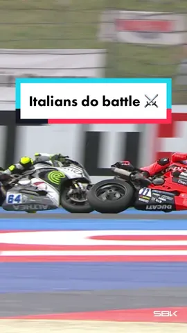 Looking forward to plenty more of this between Federico Caricasulo and Nicolo Bulega in the rounds ahead! 🔥 #Motorsport #racing #WorldSSP #EmiliaRomagnaWorldSBK 🇮🇹