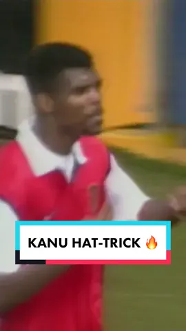 Kanu believe it 😍 #Arsenal #Football #PremierLeague #Goals 