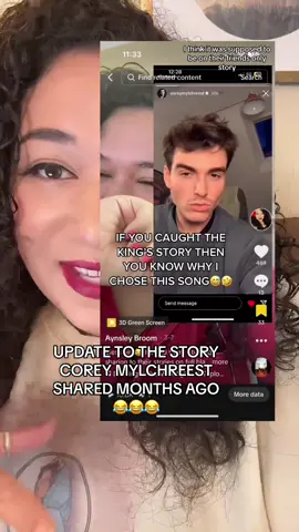 Replying to @Aynsley Broom   I’ve been meaning to give an update to this video, and it’s nothing crazy but just funny since I now know who it is😂 gotta love their friendship! #queencharlotte #queencharlottebridgerton #coreymylchreest #freddiedennis 