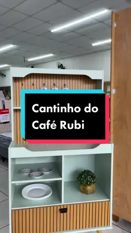 Agora você consegue tomar aquele cafezinho com suas visitas ☕️😋 O Cantinho do Café Rubi está disponível em duas opções de cores, Menta e Off White, além de contar com o detalhe ripado em 3D, lugares para pendurar xícaras, 3 nichos e uma porta basculante, perfeito para manter a praticidade do dia a dia! 📲 Busque no site pelo código 11967; Link do site da bio! 🧡 #viral #trend #foryou #promocao #promo #desconto #moveis #casa #apto 