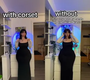 #duet with @Casssssss  #skimsdress  #skims #corset #fakebody #foryou #fyp #thickwomen 